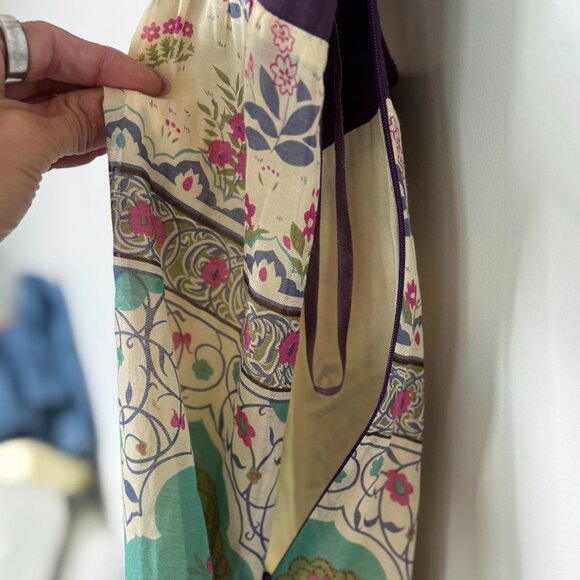 Vintage Early 2000s Anthropologie Skoural Idyll Maxi Dress by Maeve (Size 6) - Picture 3 of 8
